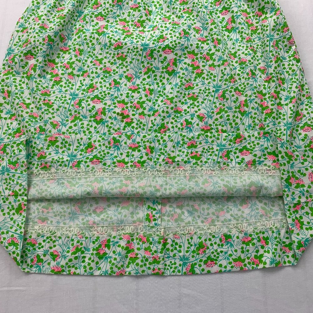 Vintage "The Lilly" Lilly Pulitzer 1960's Pink & Green Floral Dress Size Medium - Picture 16 of 16